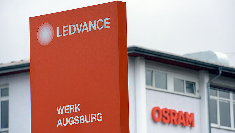 Das Ledvance-Werk (ehemals Osram) in Augsburg steht vor dem Aus.