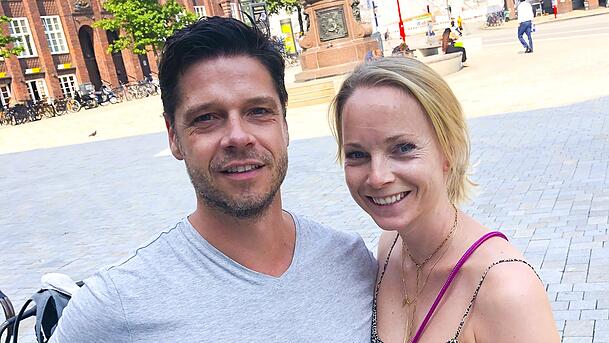 Steffen Dürr mit Ehefrau Katharina. Steffen Dürr mit Ehefrau Katharina.