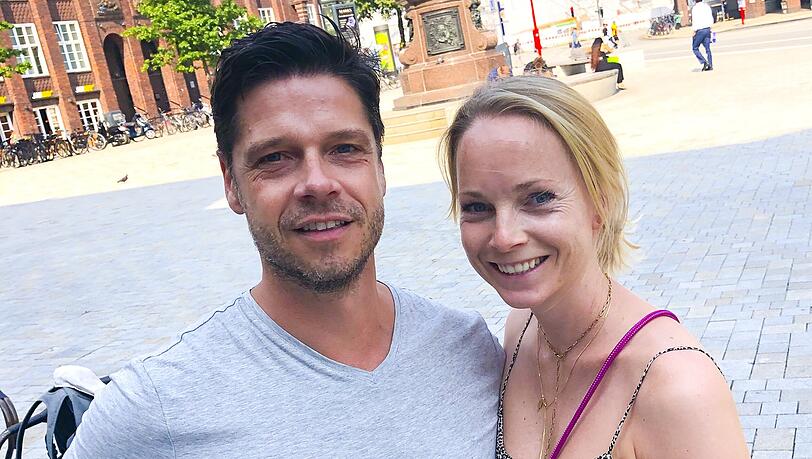 Steffen Dürr mit Ehefrau Katharina. Steffen Dürr mit Ehefrau Katharina.