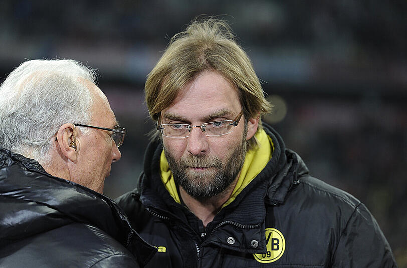 Franz Beckenbauer und Jürgen Klopp - bald gemeinsam beim FC Bayern?