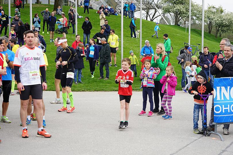 Bereits zum 12. Mal fand der Halbmarathon im Olympiapark statt. Die Bilder.