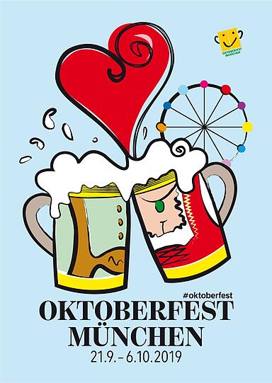 Welches Motiv wird zum Wiesnplakat 2019? 52 Motive stehen insgesamt online zur Auswahl.