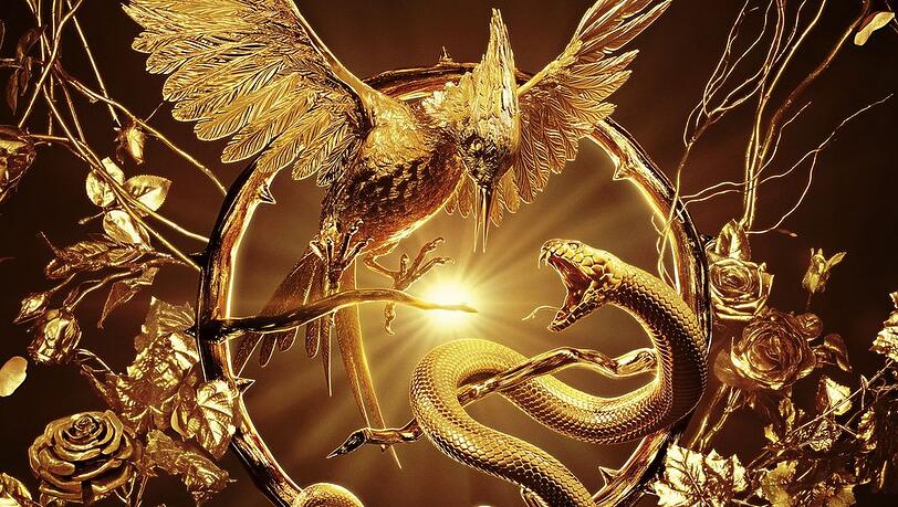 Detail aus dem Teaserplakat zu "Die Tribute von Panem - The Ballad of Songbirds & Snakes". Detail aus dem Teaserplakat zu "Die Tribute von Panem - The Ballad of Songbirds & Snakes".