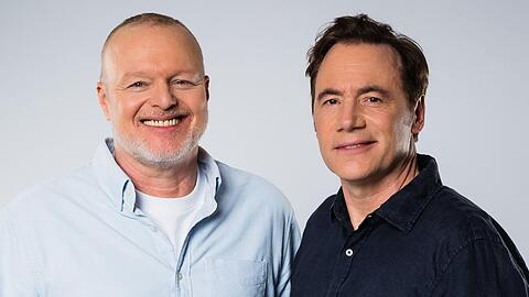 "Stefan und Bully gegen irgendson Schnulli": Stefan Raab (l.) und Michael Bully Herbig bilden in der neuen Live-Show ein Dreamteam.