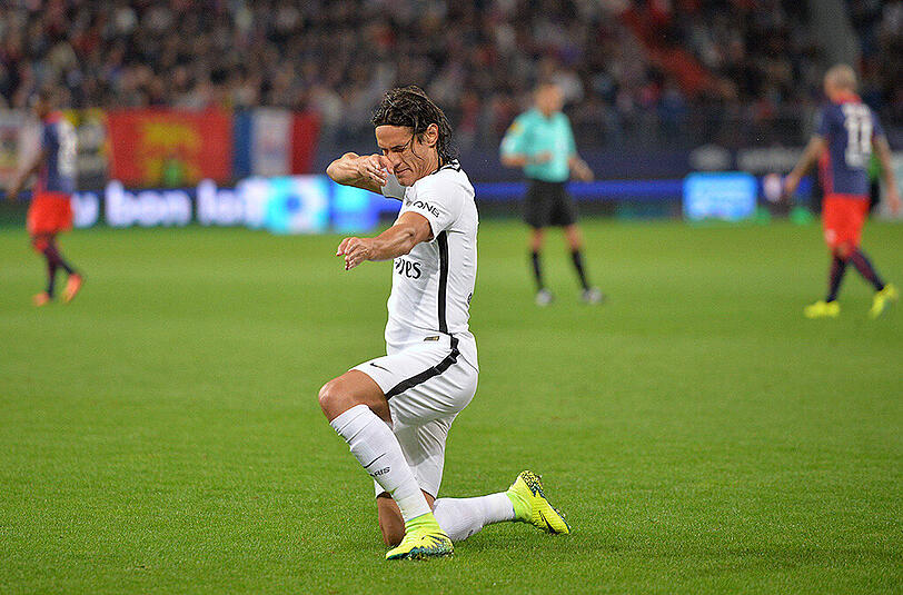 Edinson Cavani im Torrausch.