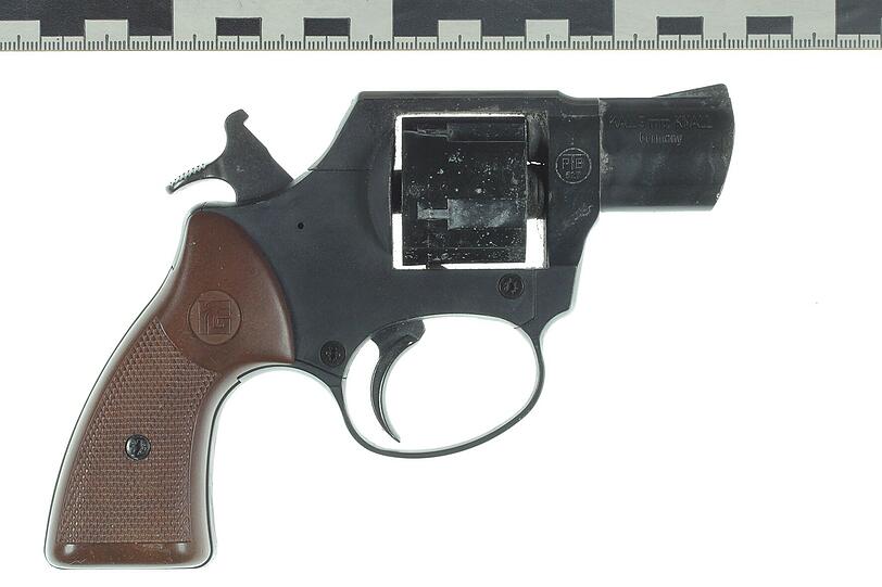 Diese Waffe wurde sichergestellt.