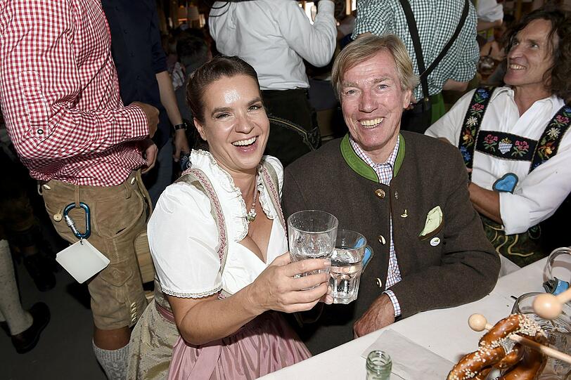 Kati Witt und Prinz Poldi von Bayern