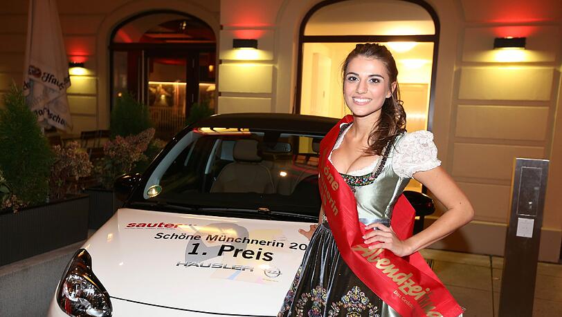 Die strahlende Siegerin: Michelle, die Schöne Münchnerin 2016 Die strahlende Siegerin: Michelle, die Schöne Münchnerin 2016