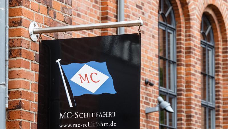 Der Firmensitz der Reederei MC-Schiffahrt in Hamburg. Der Firmensitz der Reederei MC-Schiffahrt in Hamburg.