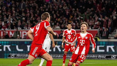 Bayerns Serient&auml;ter als Torsch&uuml;tze und der jugendliche &Uuml;berflieger: Harry Kane und Lennart Karl.