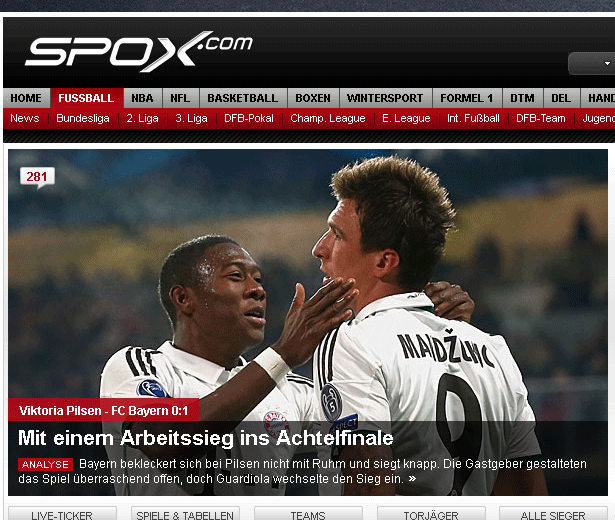 spox.com sah einen "Arbeitssieg"