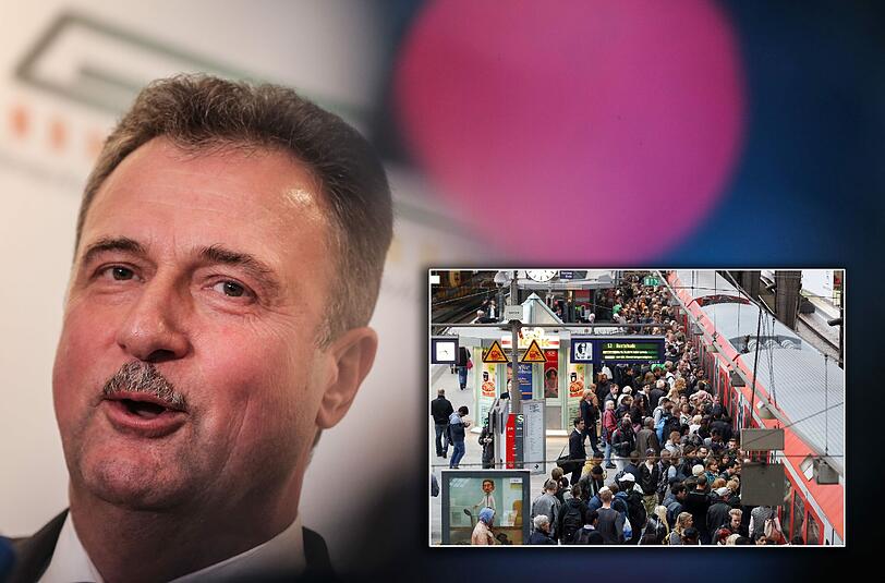 GDL-Chef Claus Weselsky lässt den genauen Zeitpunkt und die Dauer des Streiks weiter offen.