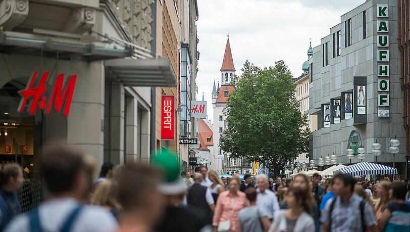 Die Kaufingerstraße liegt bundesweit auf dem zweiten Platz.