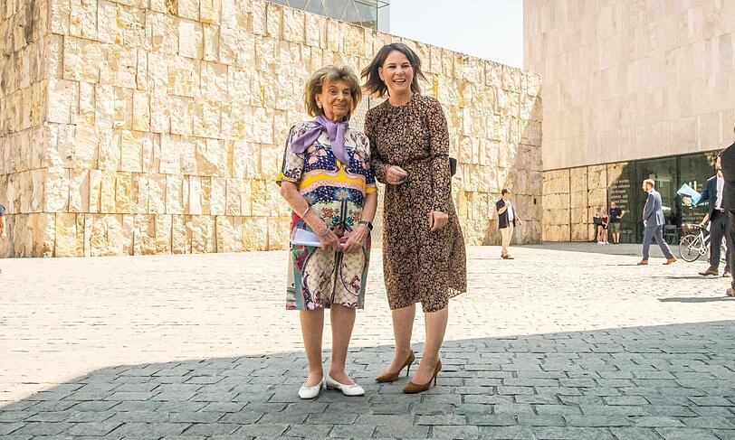 Im Juli mit Außenministerin Annalena Baerbock.