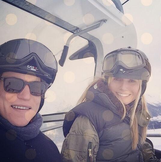 Winterausflug: Heidi Klum kuschelt mit ihrem Freund Vito bei eisigen Temperaturen.
