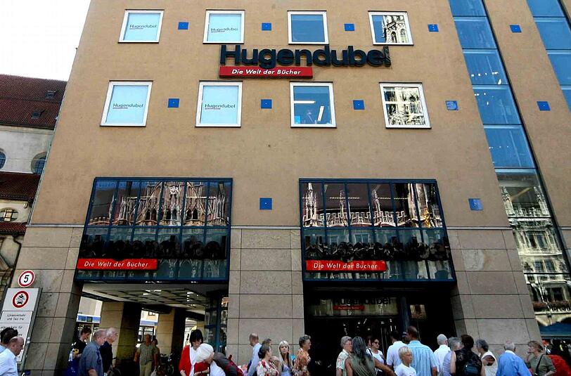 Hugendubel am Marienplatz. Ab 2016 schließt Münchens bekannteste Buchhandlung.