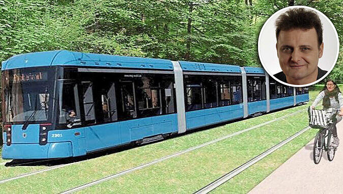 Gegen die Tram durch den E-Garten hegt sich weiter Widerstand.