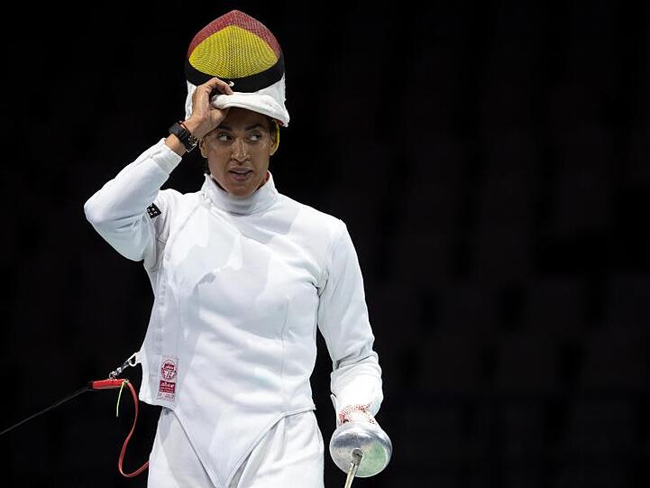 Degenfechterin Alexandra Ndolo ist im WM-Achtelfinale ausgeschieden.