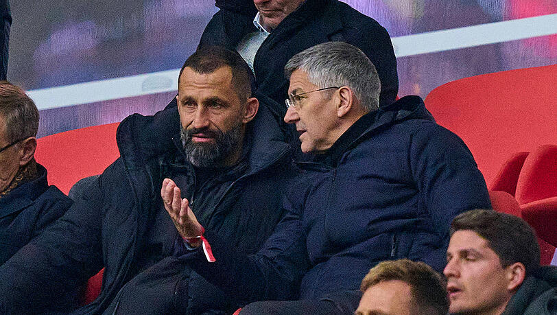 Hasan Salihamidzic und Herbert Hainer arbeiteten beim FC Bayern  bis Mai zusammen.