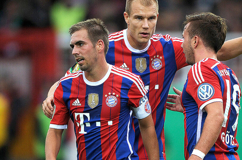 Die FC-Bayern-Profis Holger Badstuber, Mario Götze und Co. gratulierten ihrem Kapitän zum Geburtstag.