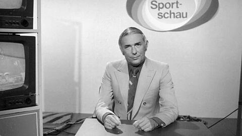 Ging als Moderator der "ARD-Sportschau" in die Geschichte ein: Ernst Huberty.