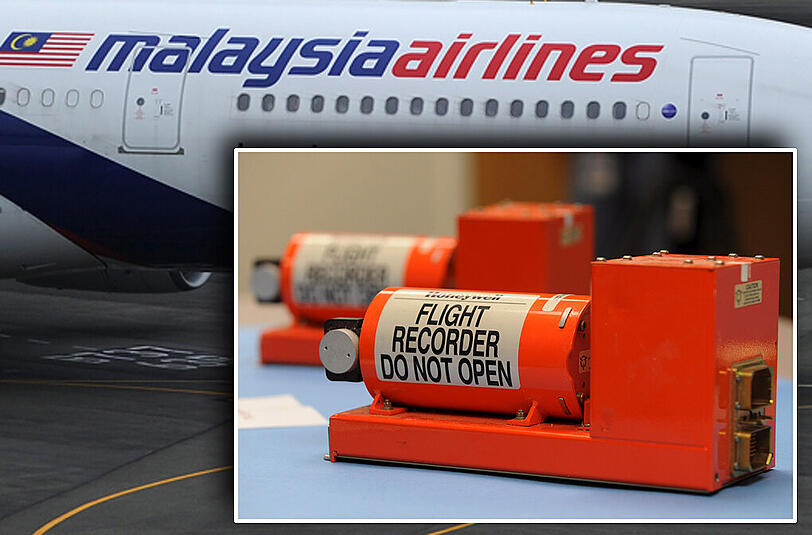Flug MH370: Ein Flugschreiber (Black Box) kann Aufschluss geben über einen Absturz