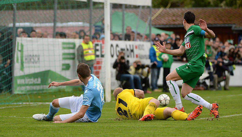 Markus Ziereis leitete mit seinem Treffer zum 1:1 die Wende ein. Markus Ziereis leitete mit seinem Treffer zum 1:1 die Wende ein.