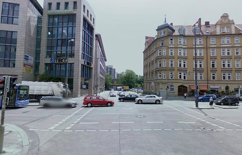 An der Balanstraße wird im April gebaut.