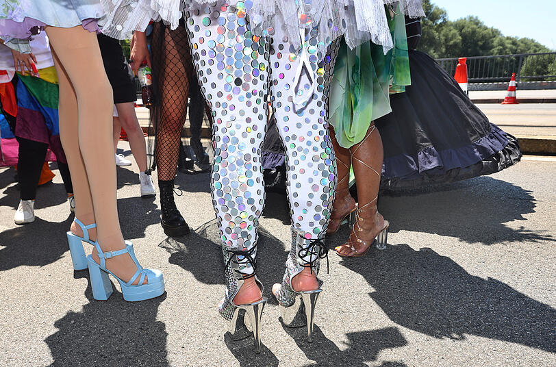Bunte Parade in München: Die Bilder vom Christopher Street Day 2022.