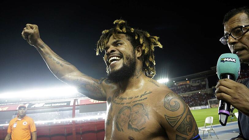 Panama: Die Nationalmannschaft aus Panama darf sich über die erste WM-Teilnahme freuen.