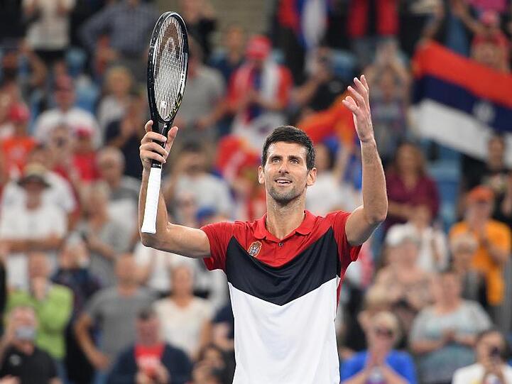 Steht mit Serbien im Finale beim ATP Cup: Novak Djokovic.