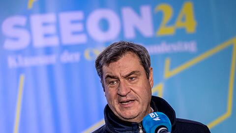 Markus Söder (CSU), Ministerpräsident von Bayern.