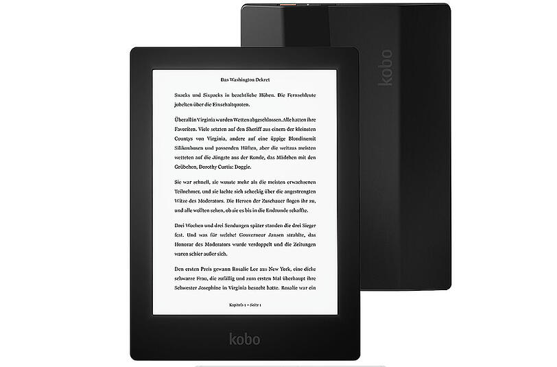 Mit 1,9 ein "Gut": Der Reader Kobo Aura HD