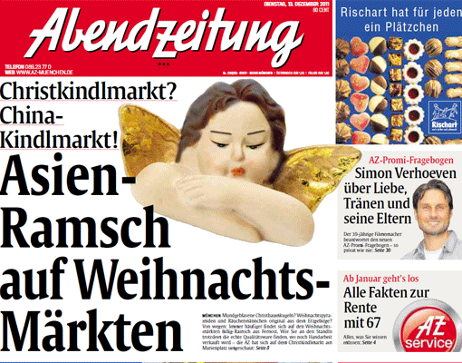 Jahres-Rückblick: Rückblick: Das Jahr 2011 in AZ-Schlagzeilen - München - Abendzeitung München