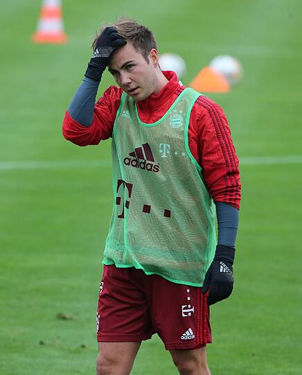 Mario Götze muss sich zunächst wieder über das Training anbieten.