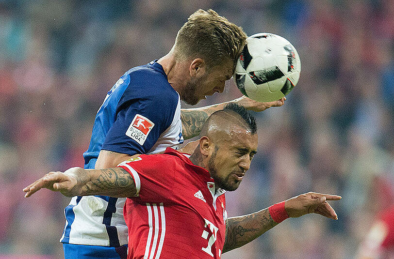 Arturo Vidal - Note 3: Zielte in der 26. Minute nur knapp links vorbei. Solide Leistung im zentralen Mittelfeld, aber auch nicht mehr.