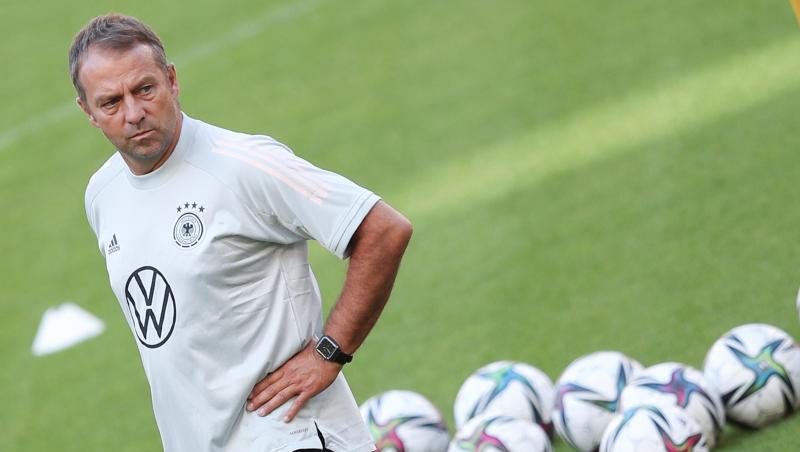 Hansi Flick hat als Bundestrainer noch eine makellose Bilanz.