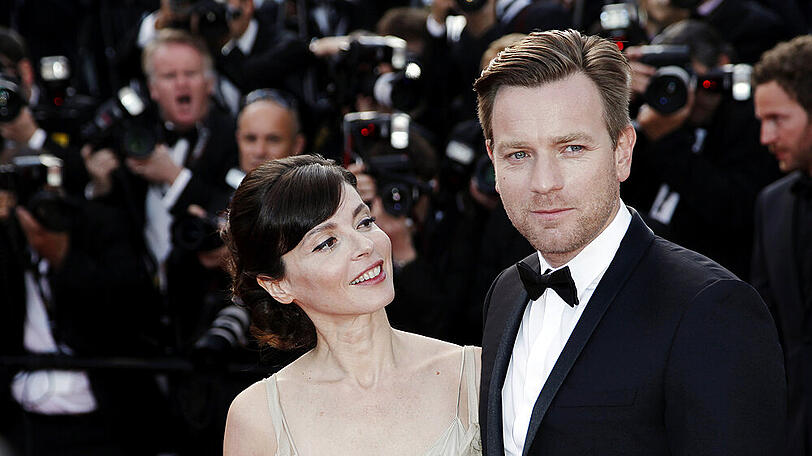 Ewan McGregor und seine damalige Ehefrau Eve Mavrakis im Jahr 2012 in Cannes.