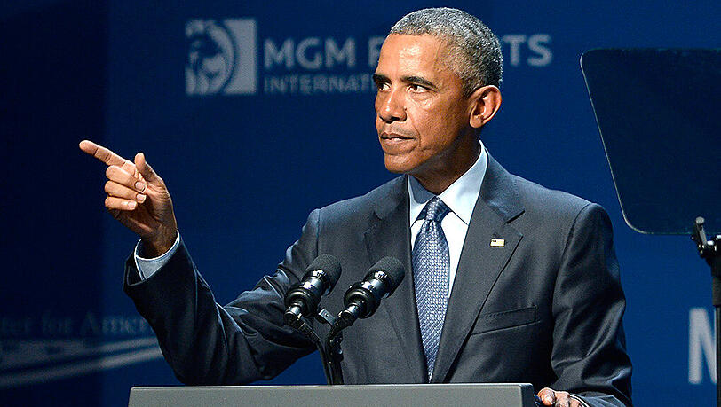 US-Präsident Barack Obama kritisierte beim Energie-Gipfel in Las Vegas die Erdöllobby mit scharfen Worten. US-Präsident Barack Obama kritisierte beim Energie-Gipfel in Las Vegas die Erdöllobby mit scharfen Worten.