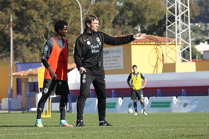 Neuzugang Anthony Annan hat das Training beim TSV 1860 aufgenommen.