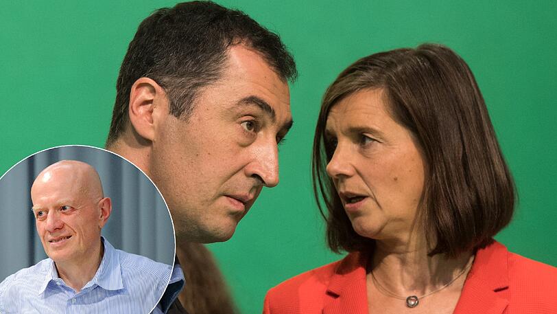 "Sie müssen die Zukunft neu denken", sagt Ralf Fücks über die Grünen mit ihrem Spitzenduo Cem Özdemir und Katrin Göring-Eckardt.