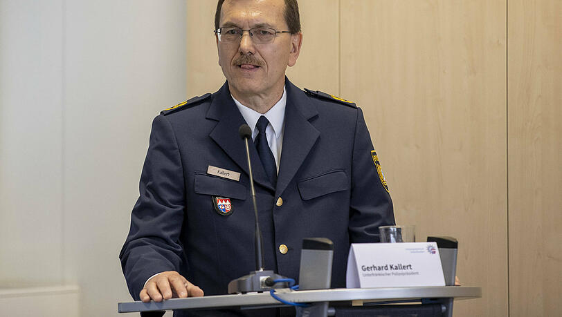 Gerhard Gerhard Kallert, Polizeipräsident Unterfranken. (Archivbild) Gerhard Gerhard Kallert, Polizeipräsident Unterfranken. (Archivbild)
