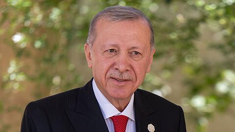 Erdogan unterstützt die Syrische Nationale Armee. (Archivbild)
