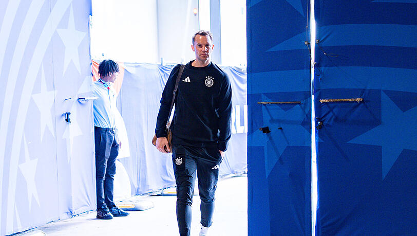 Steht erstmals seit 2024 im DFB-Tor: Manuel Neuer. Steht erstmals seit 2024 im DFB-Tor: Manuel Neuer.