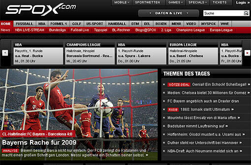 Spox.com spricht von Rache für 2009 - die 0:4-Niederlage der Bayern in Barcelona.