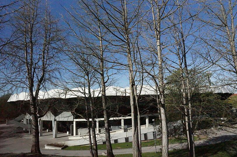 Das Radstadion (Event-Arena) im Olympiapark wird abgerissen. Die AZ hat sich umgesehen.