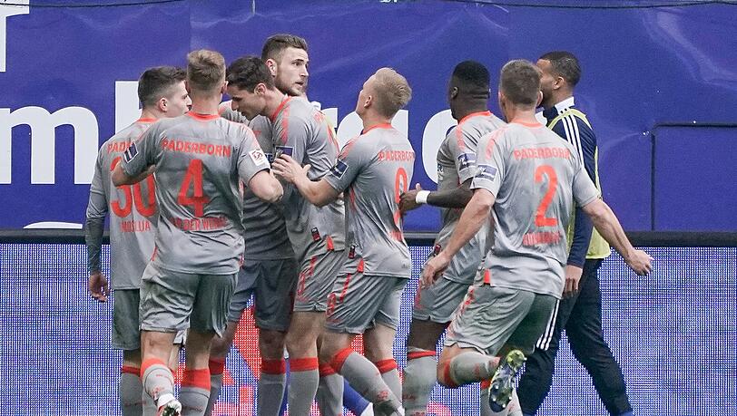 Der SC Paderborn setzte sich beim HSV durch.