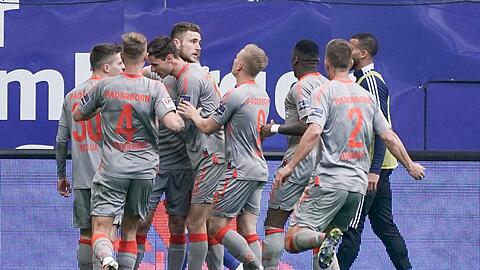Der SC Paderborn setzte sich beim HSV durch.
