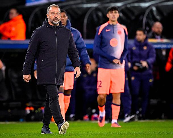 Beim FC Barcelona unter Druck: Trainer Hansi Flick. Beim FC Barcelona unter Druck: Trainer Hansi Flick.