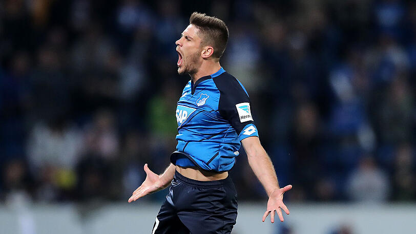 Andrej Kramaric erzielte im April beim 1:0 gegen den FC Bayern das Siegtor für die TSG 1899 Hoffenheim.